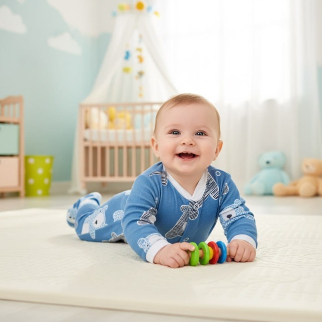 Pajac niemowlęcy Granatowe Koala - Dolce Sonno