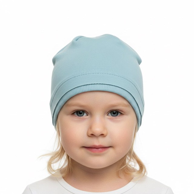 Czapka z dresówki dla niemowląt i dzieci Miki Iceberg - Dolce Sonno