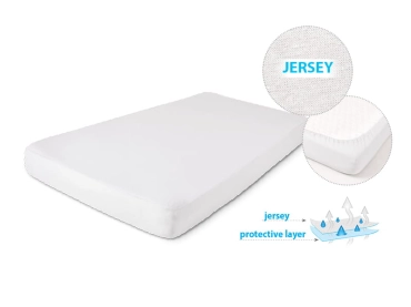 Nieprzemakalne prześcieradło 70x140 jersey z gumką -  różne kolory  TB0242