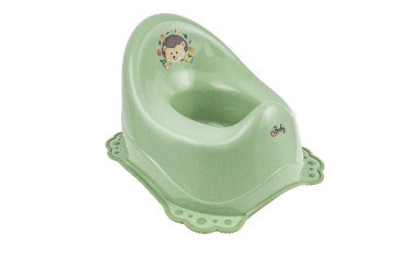 Nocnik dla dzieci 2K Leśna Ferajna Jeżyk zielony od Maltex   