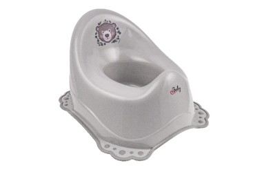 Nocnik dla dzieci 2K Leśna Ferajna Misiu szary od Maltex 