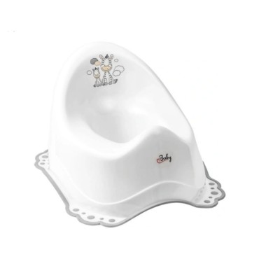 Nocnik dla dzieci 2K Zebra biały od Maltex  