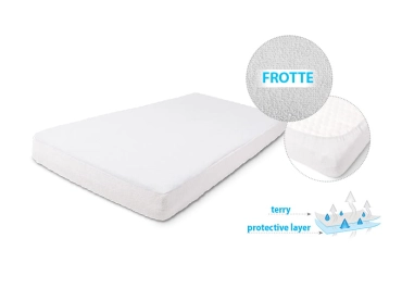 Nieprzemakalne prześcieradło 70x140 frotte z gumką - różne kolory TB0024 Babymatex