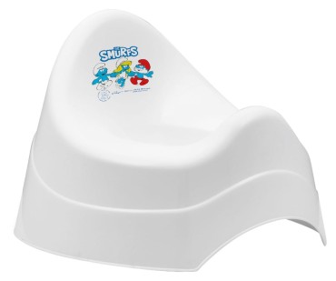 Nocnik dla dzieci Smerfy biały - Maltex  