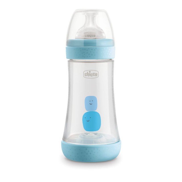 Butelka Chicco do karmienia Perfect5 240 ml 4m+ Boy