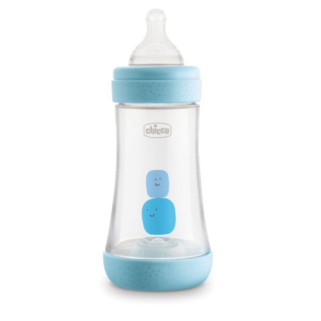 Butelka Chicco do karmienia Perfect5 240 ml 4m+ Boy