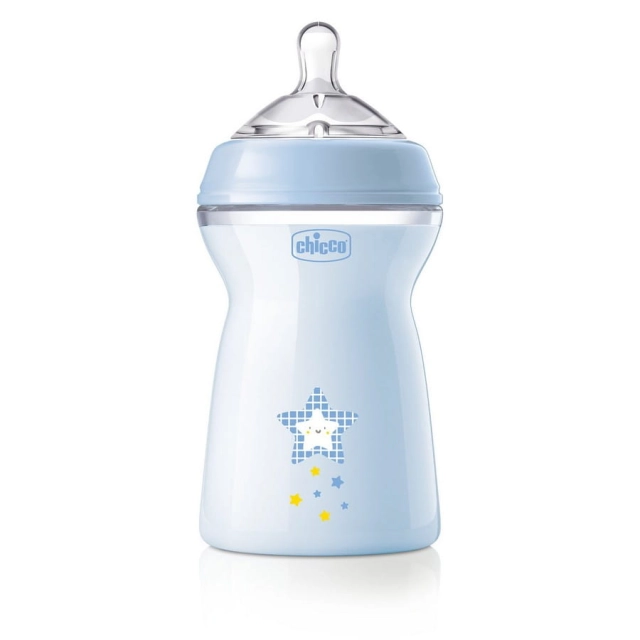 Butelka NF plastikowa Chicco do karmienia 6 m + 330 ml Boy
