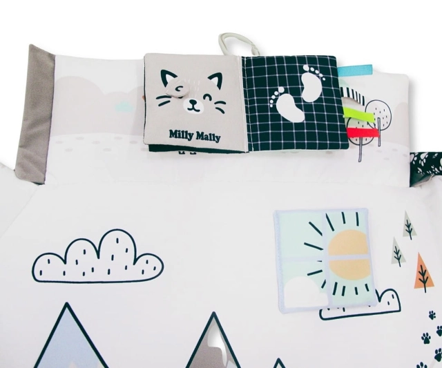Mata Edukacyjna dla niemowląt 5w1 Minky od Milly Mally