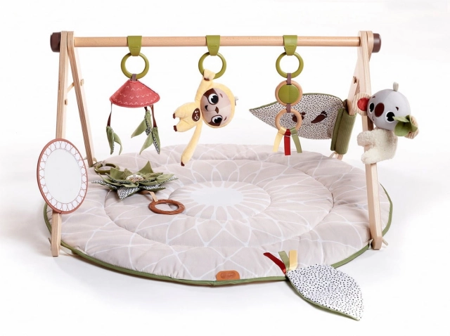 Tiny Love mata edukacyjna - Gimnastyka dla Bobasa ze stojakiem Boho Chic