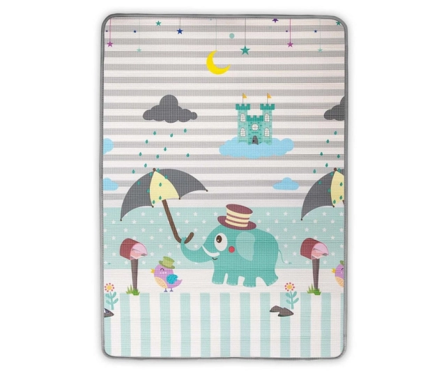 Mata piankowa zwijana Kinder Digits and Elephant od Milly Mally