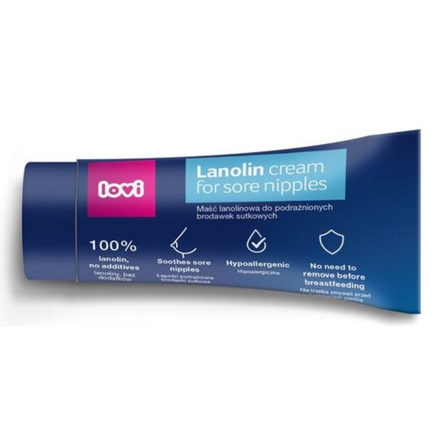 Maść Lanolinowa do brodawek sutkowych 37g od Lovi