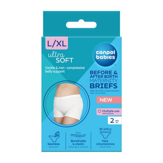 Majtki wielorazowe dla kobiet w ciąży i po porodzie 2 szt od Canpol