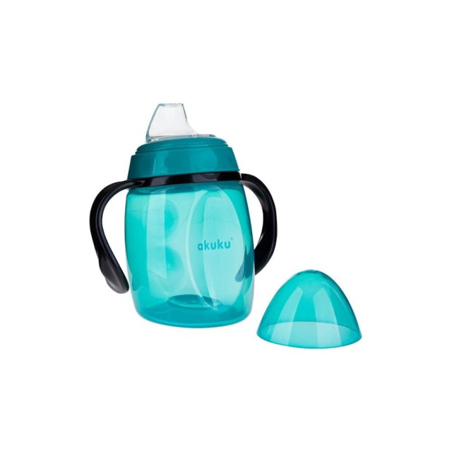 Bidon z miękkim ustnikiem 280 ml Blue od Akuku