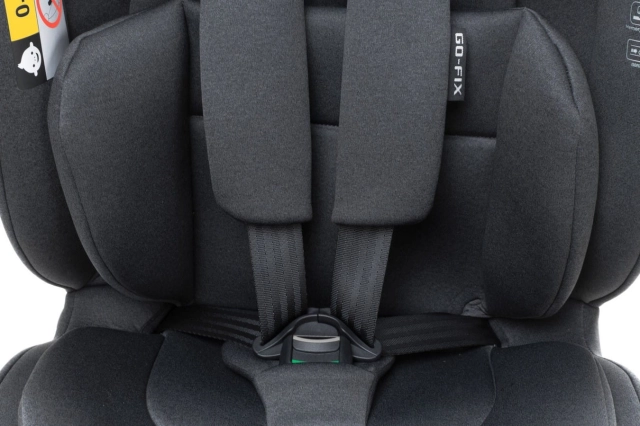 Fotelik samochodowy GO FIX 76 - 150cm DARK GRAPHITE I-SIZE 4BABY