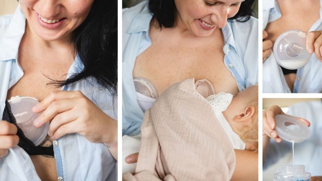 Muszle laktacyjne 2szt kolektory mleka BabyOno