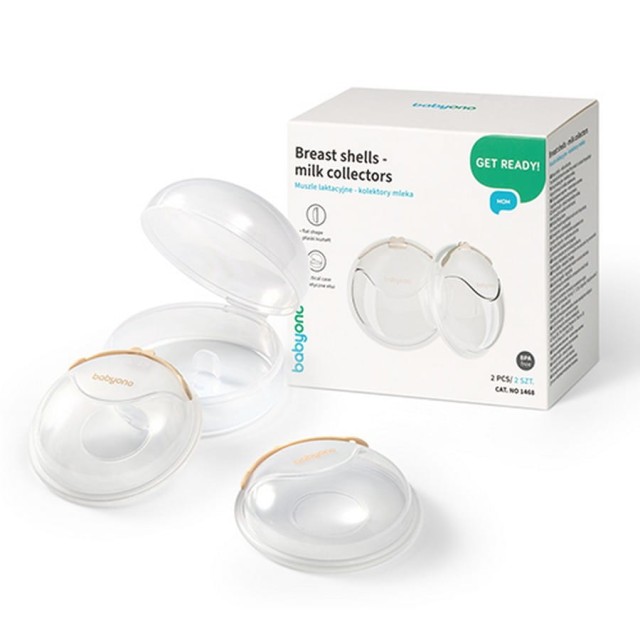 Muszle laktacyjne 2szt kolektory mleka BabyOno