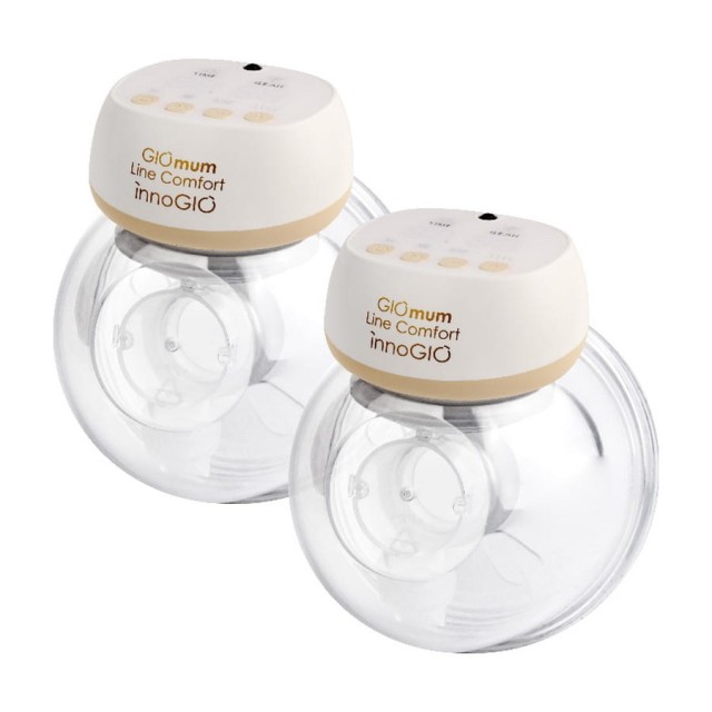 Muszlowy laktator elektryczny podwójny z pilotem GIOmum Line Comfort INNOGIO GIO 357