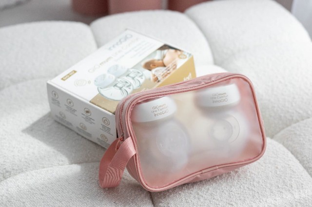 Muszlowy laktator elektryczny podwójny z pilotem GIOmum Line Comfort INNOGIO GIO 357