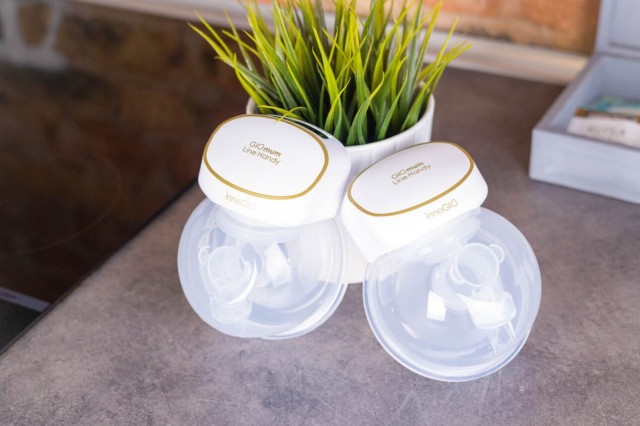 Muszlowy laktator elektryczny podwójny GIOmum Line Handy INNOGIO GIO 356