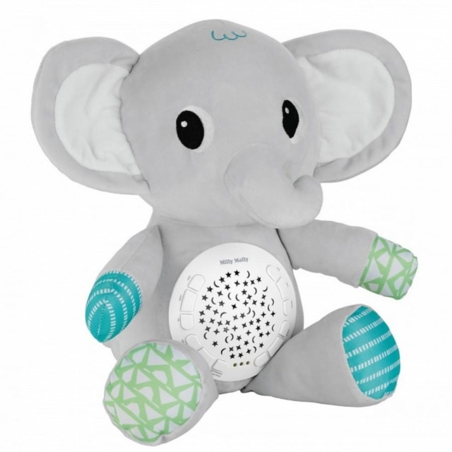 Zabawka pluszowa z projektorem Słonik WOOPIE 58083