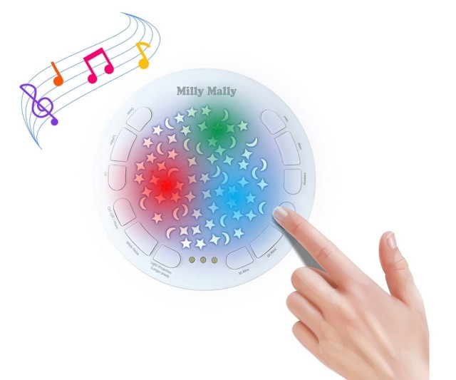 Zabawka pluszowa z projektorem Unicorn - Milly Mally