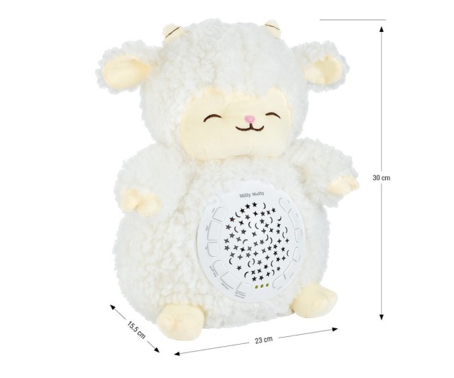 Zabawka pluszowa z projektorem Sheep - Milly Mally