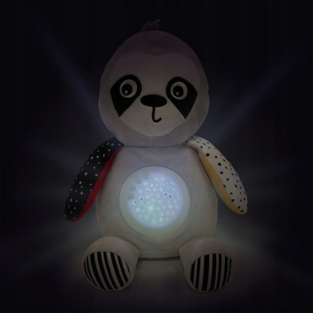 Pluszowy Leniwiec z pozytywką i projektorem 3w1 BabiessBoo Canpol