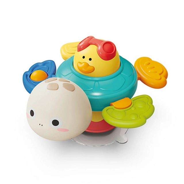 Zabawka sensoryczna z przyssawką TURTLE dla dzieci 6m+ BabyOno 1584