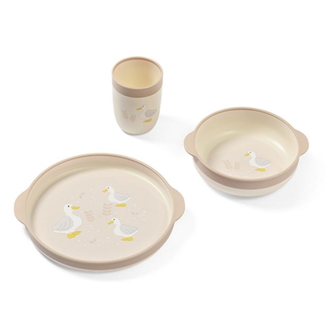 Zestaw naczyń 3el dla dziecka "Farmer" | BabyOno 1565