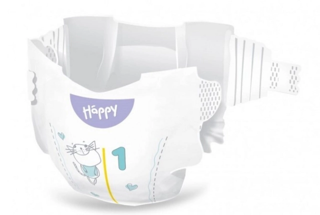 Pieluszki dla noworodków Bella Baby Happy Soft & Delicate – Newborn 2-5 kg, 42 szt.