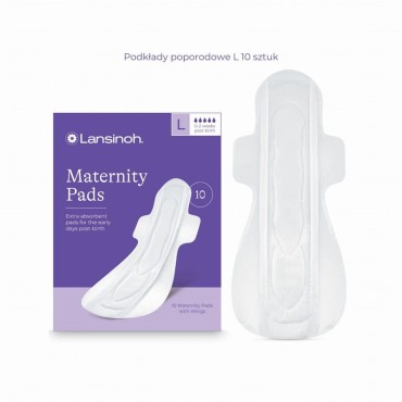 Lansinoh Podkłady poporodowe rozmiar L - 10 szt 
