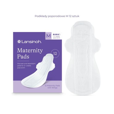 Lansinoh Podkłady poporodowe rozmiar M - 12 szt