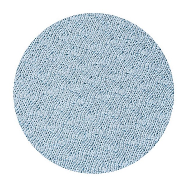 Kocyk niemowlęcy z włókna bambusowego 75x100 cm - Niebieski | Babyono 1673/04