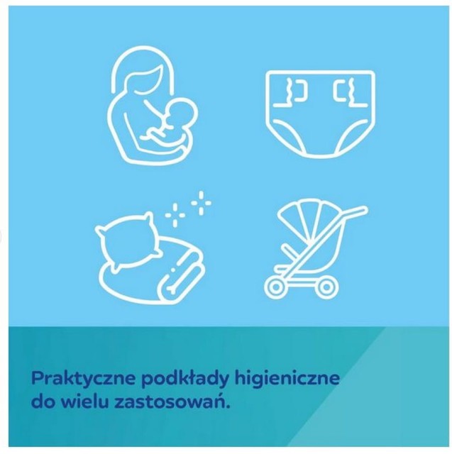 Wielofunkcyjne, jednorazowe podkłady higieniczne 10 szt. - Canpol Babies
