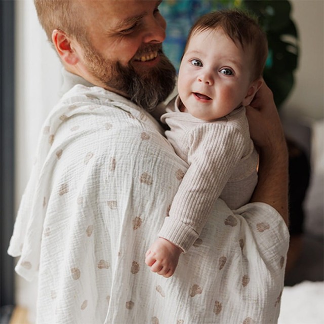 Zestaw pieluszek z muślinu marszczonego 3szt 70x70cm | Babyono 282/02