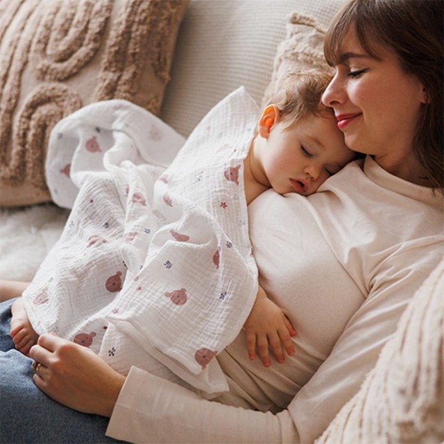 Zestaw pieluszek z muślinu marszczonego 3szt 70x70cm | Babyono 282/03