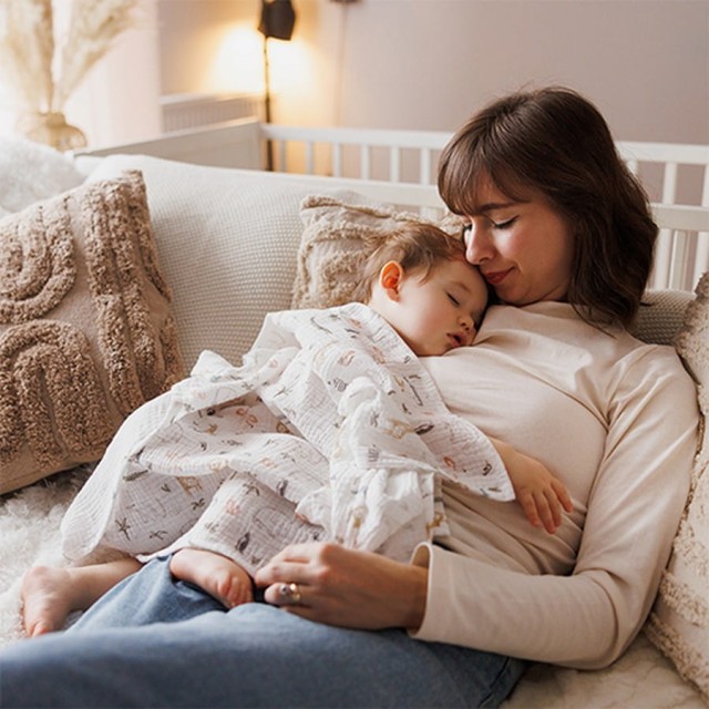 Zestaw pieluszek z muślinu marszczonego 3szt 70x70cm | Babyono 282/04