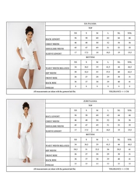 Dzianinowa piżama damska z koszulką Polo i długimi spodniami Zuri od Sensis