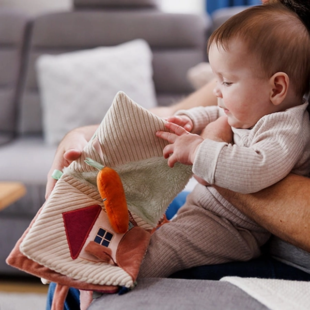 Książeczka sensoryczna dla niemowląt Rabbit Karo - Baby Ono 1684