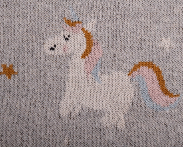 Kocyk dla niemowląt, bawełniany Rainbow 80 x 100 cm - Baby Matex TB0485_03
