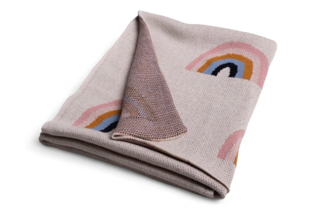 Kocyk dla niemowląt, bawełniany Rainbow 80 x 100 cm - Baby Matex TB0485_04