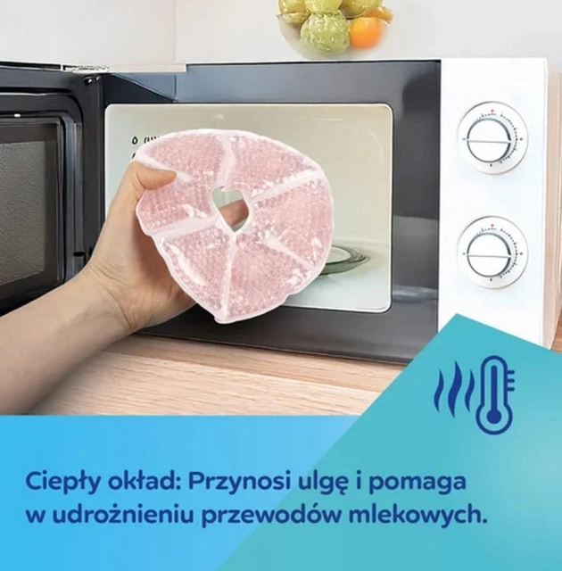 Kompresy żelowe na piersi dla karmiących mam 2 szt Canpol