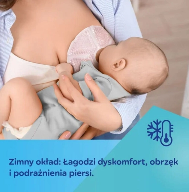 Kompresy żelowe na piersi dla karmiących mam 2 szt Canpol
