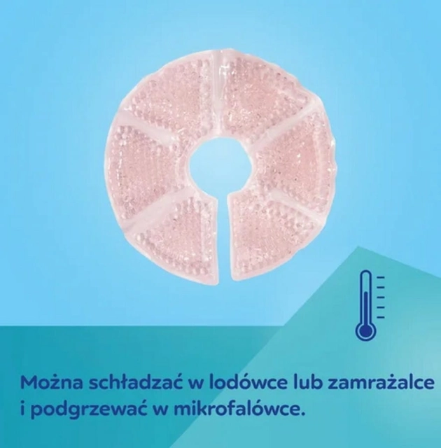 Kompresy żelowe na piersi dla karmiących mam 2 szt Canpol