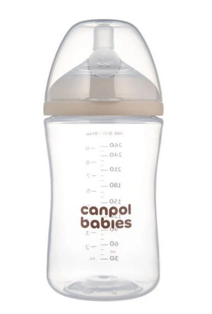 Butelka Natural Shape ze smoczkiem dwustrefowym 260 ml Canpol Babies