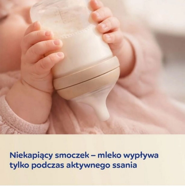 Butelka Natural Shape ze smoczkiem dwustrefowym 330 ml Canpol Babies