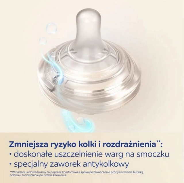 Butelka Natural Shape ze smoczkiem dwustrefowym 330 ml Canpol Babies
