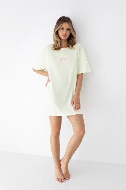 Koszula nocna bawełniana z krótkim rękawem unisize Savanna marki Sensis