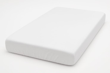 Prześcieradło bawełniane z gumką 60X120 Białe | Dolce Sonno