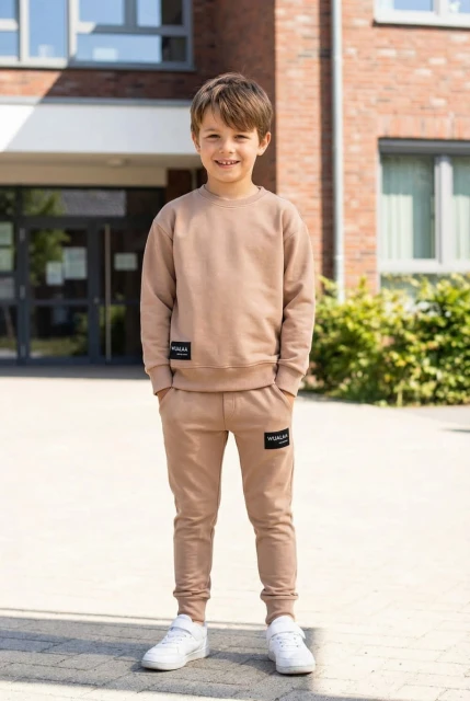 Bluza chłopięca oversize z lini basic Wally Kawa - Wualaa by dolce sonno.jpg